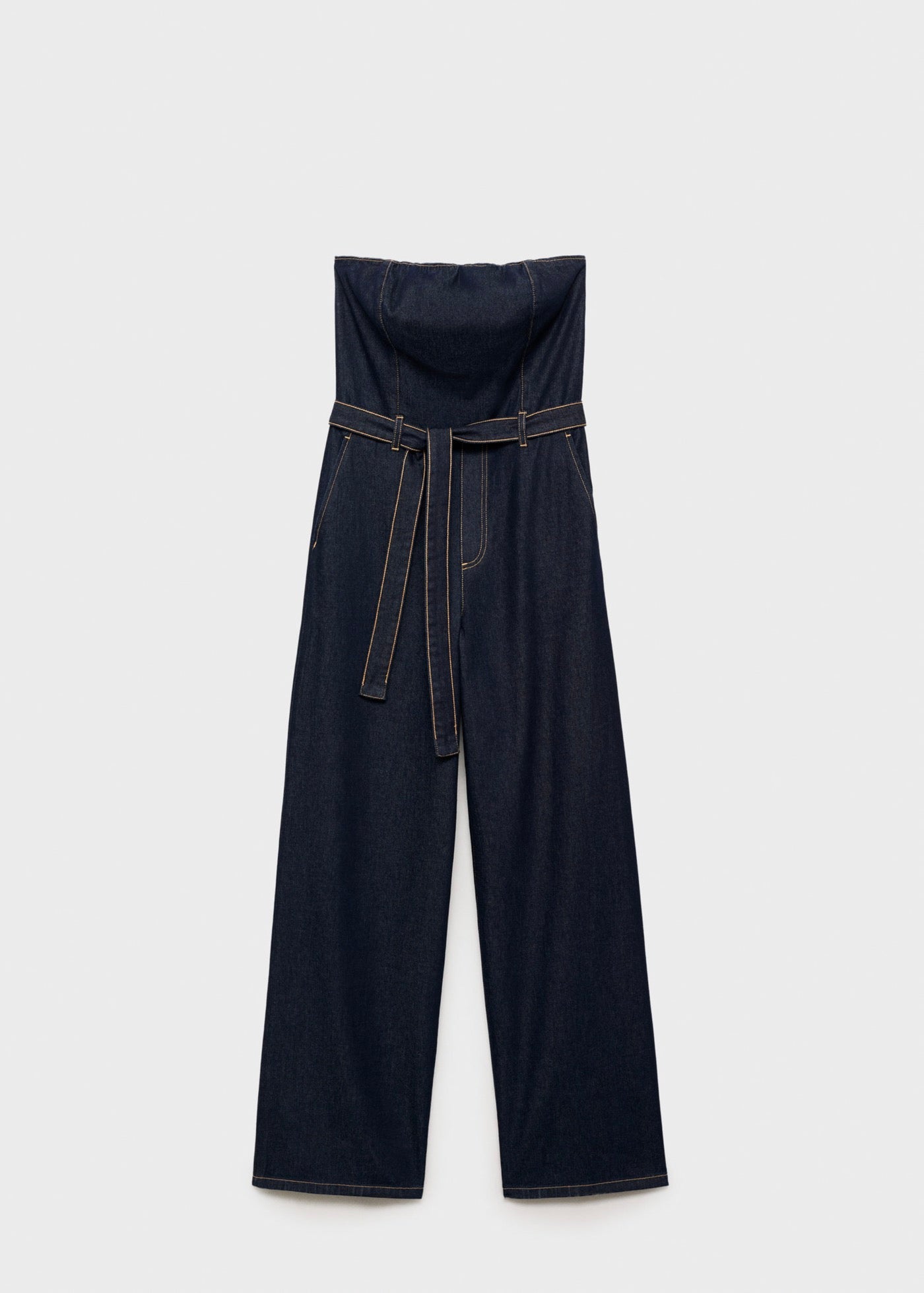 Combinaison Denim Bustier