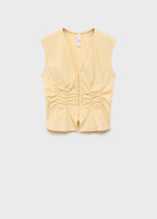 Blouse Coton Froncée