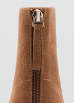 Bottines Suède Talon Bloc