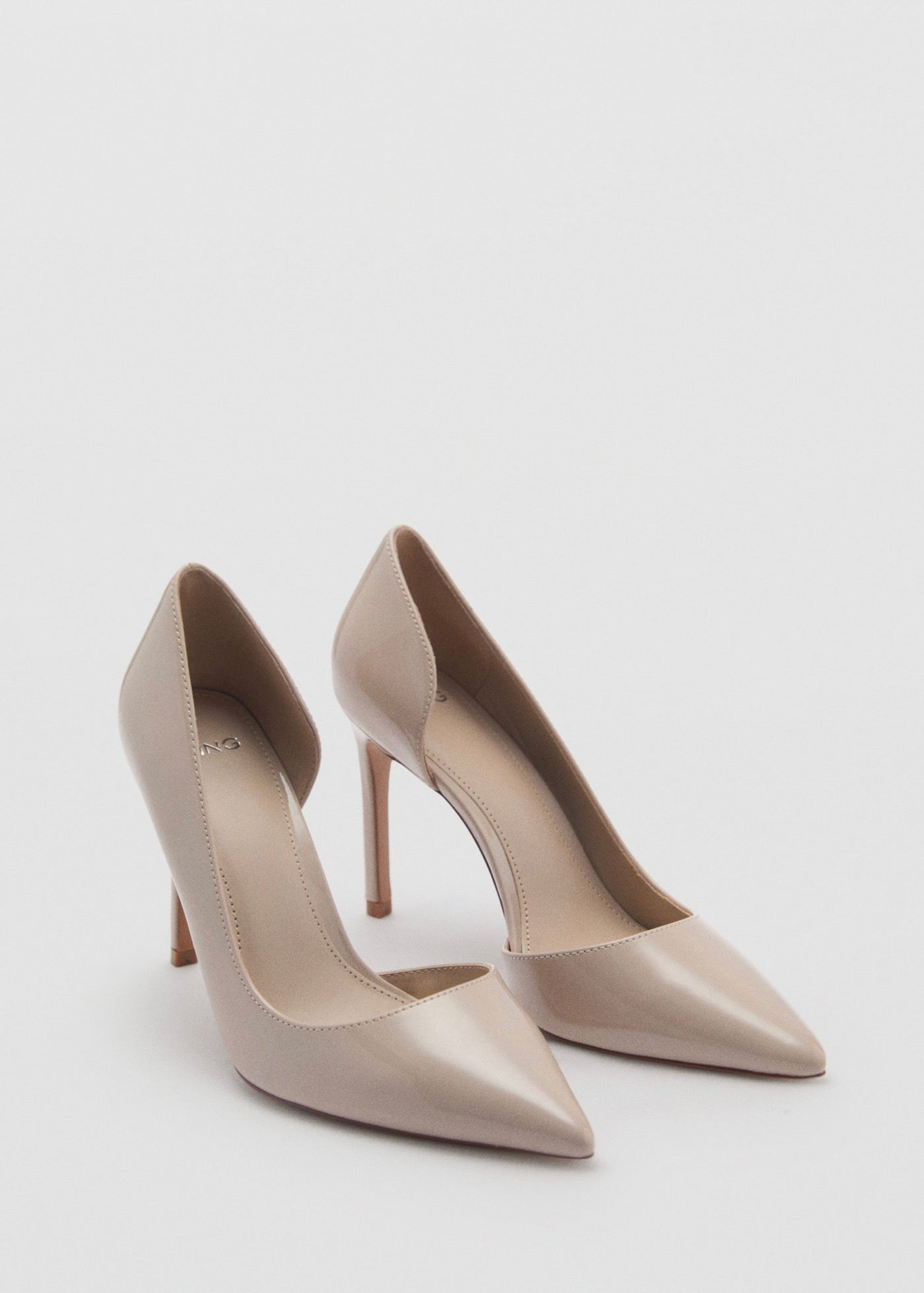 Chaussures Vernies Talon Asymétrique