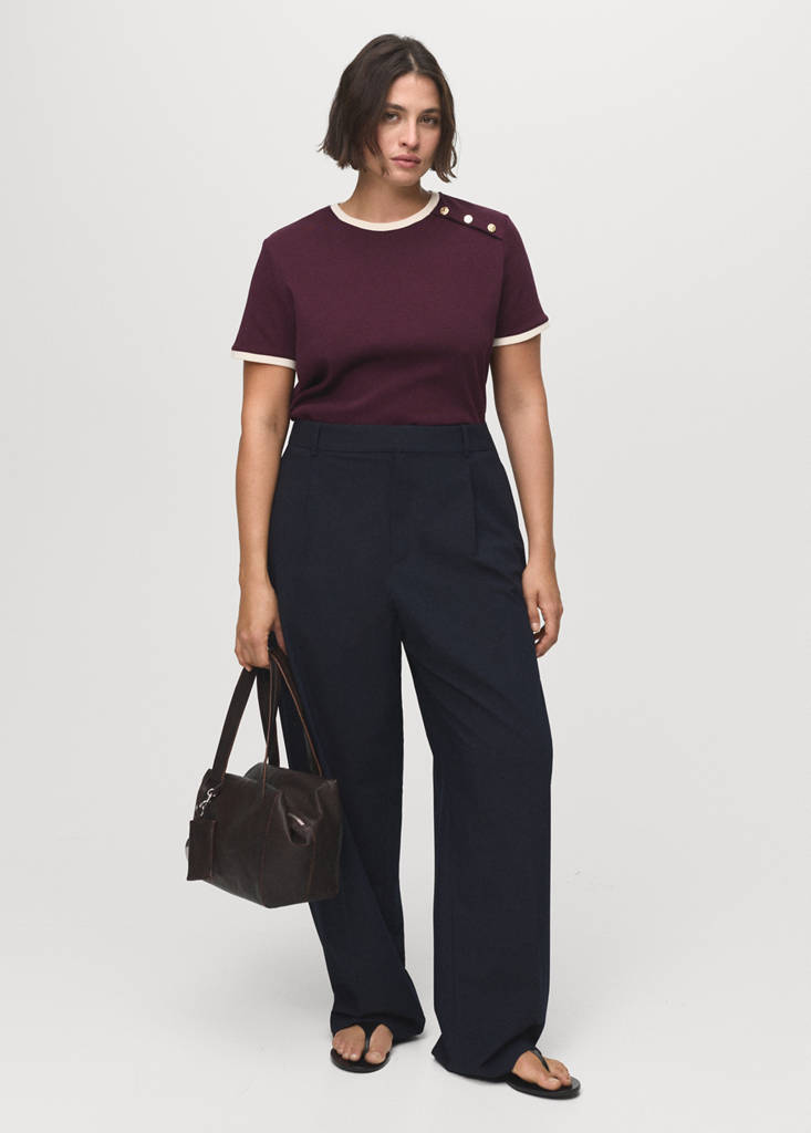 Low-Waist-Jeans Wide Leg
