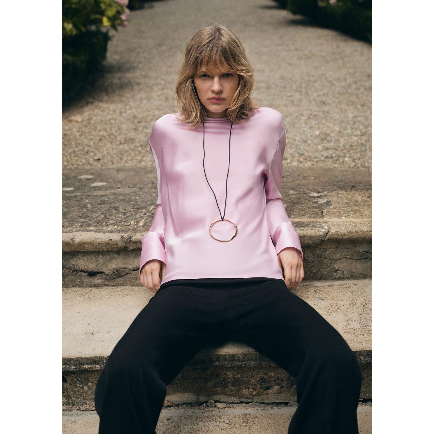 Blouse Galban - Pale Pink