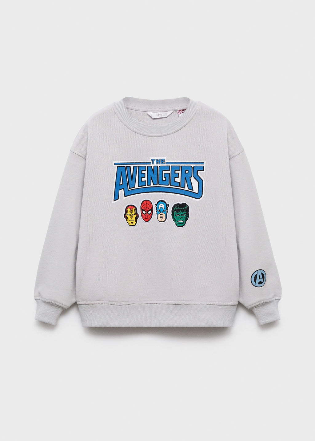 Sweat Avencrew Gris Glacier - Garçon