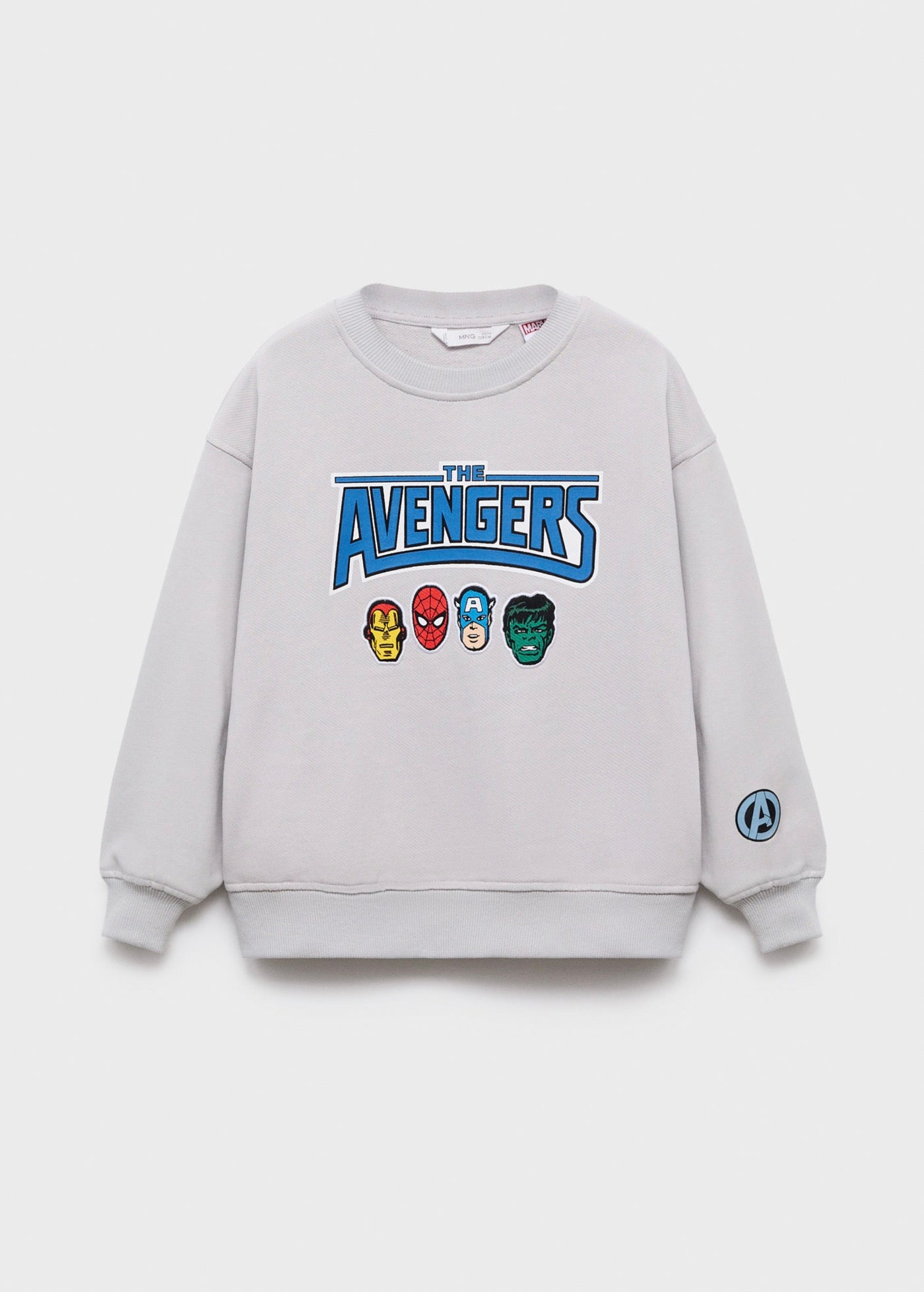 Sweat Avencrew Gris Glacier - Garçon