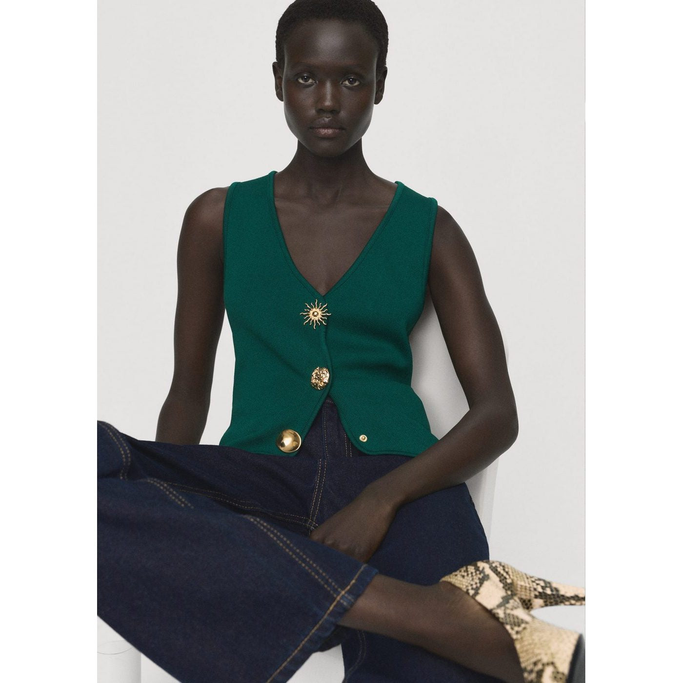 Antonia Coat - Dark Green