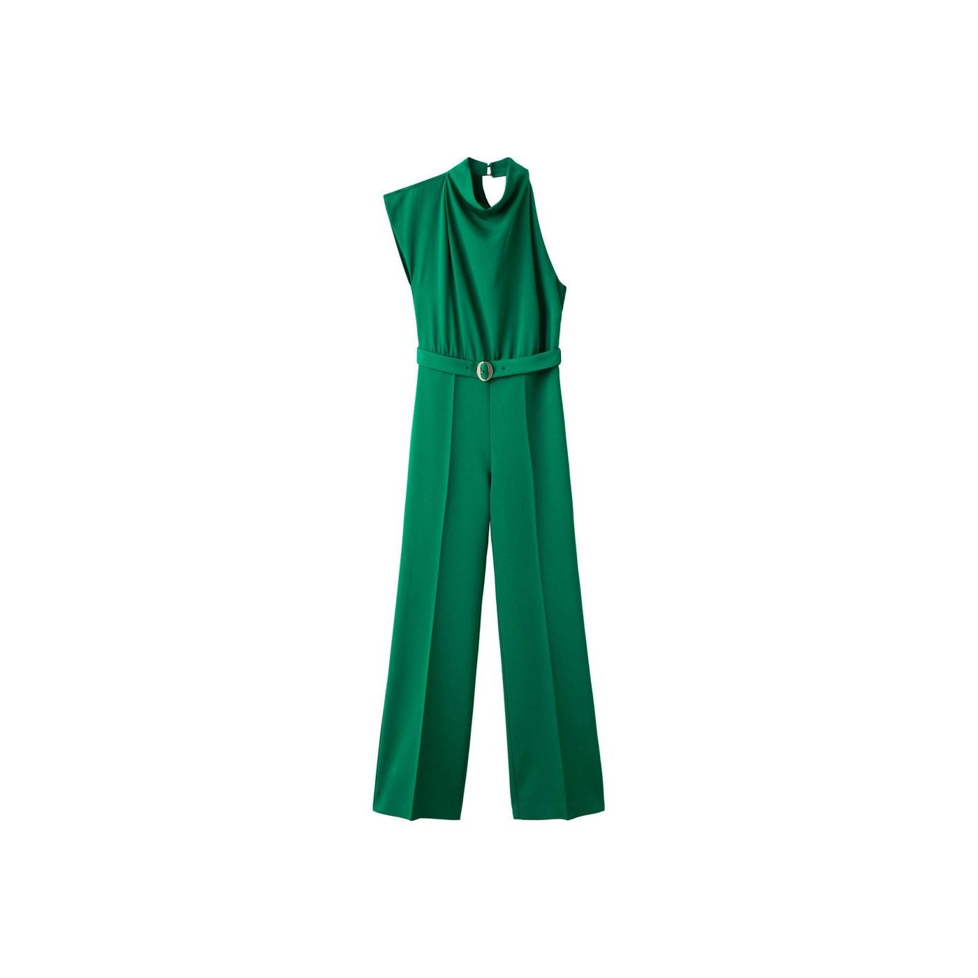 Combinaison Longue Asymétrique Ceinture