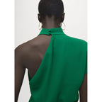 Combinaison Longue Asymétrique Ceinture