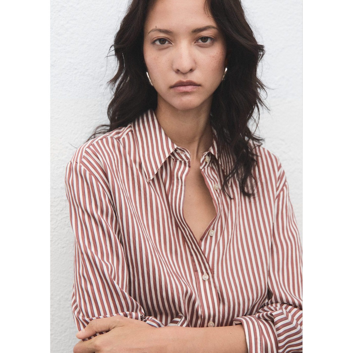 Chemise Droite Rayures