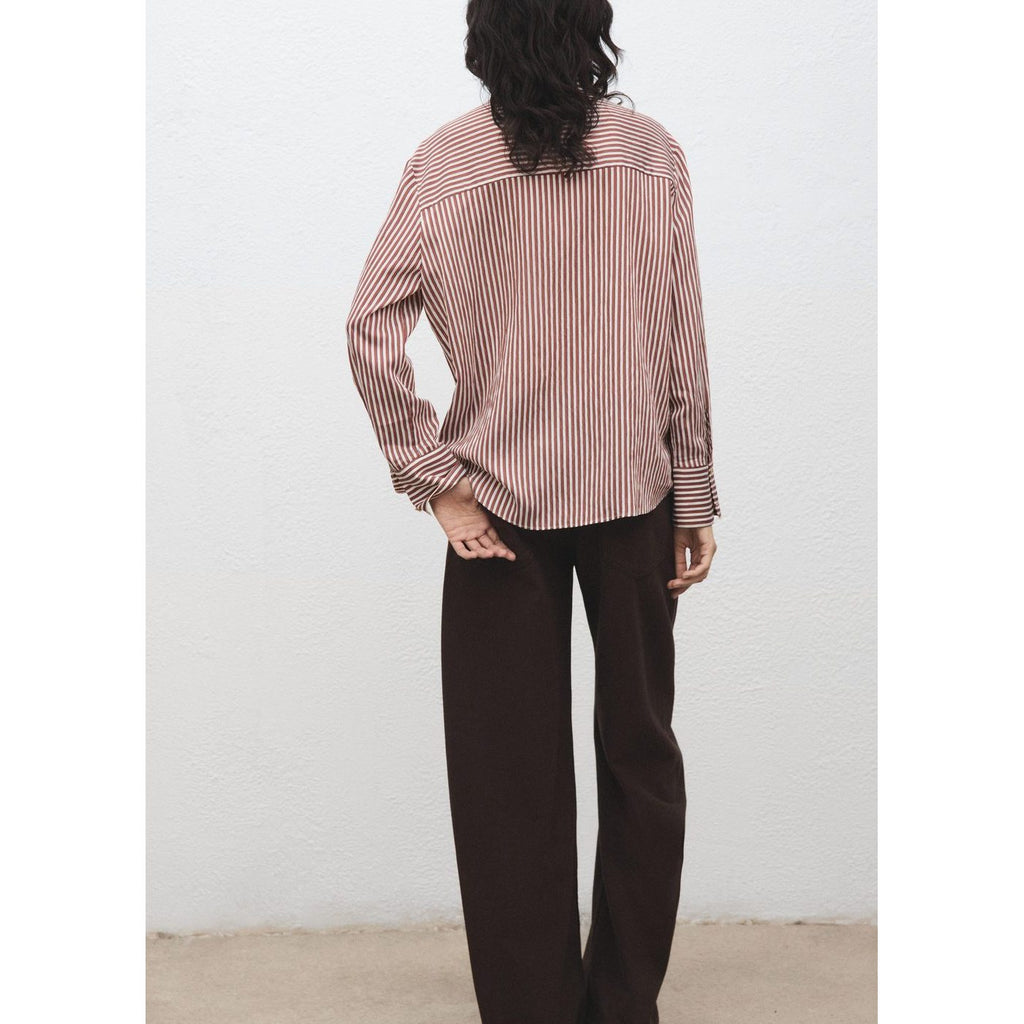 Chemise Droite Rayures