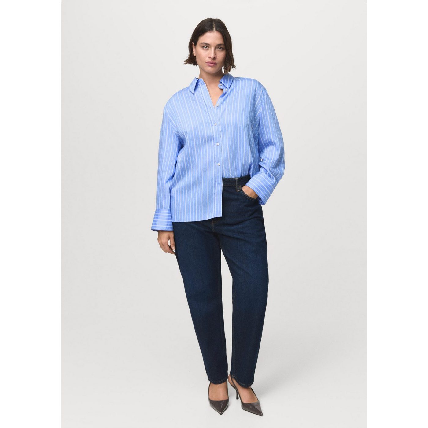 Chemise Droite Rayures