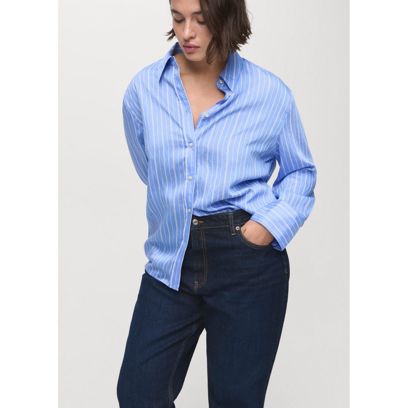 Chemise Droite Rayures
