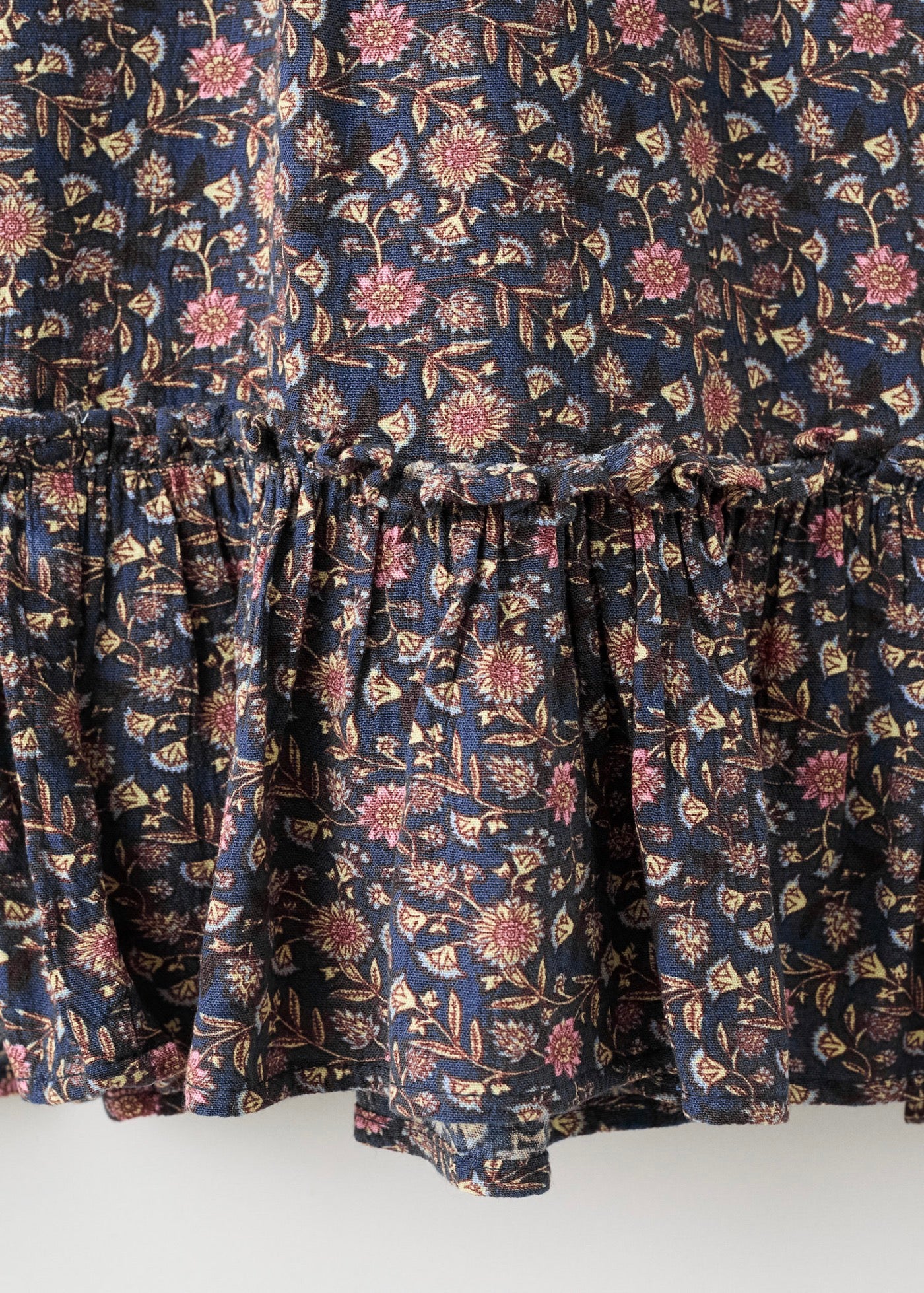 Robe Isa Bleu Marine - Fille