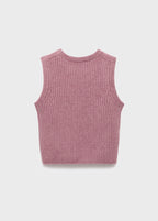 Gilet Enea Cerise - Fille