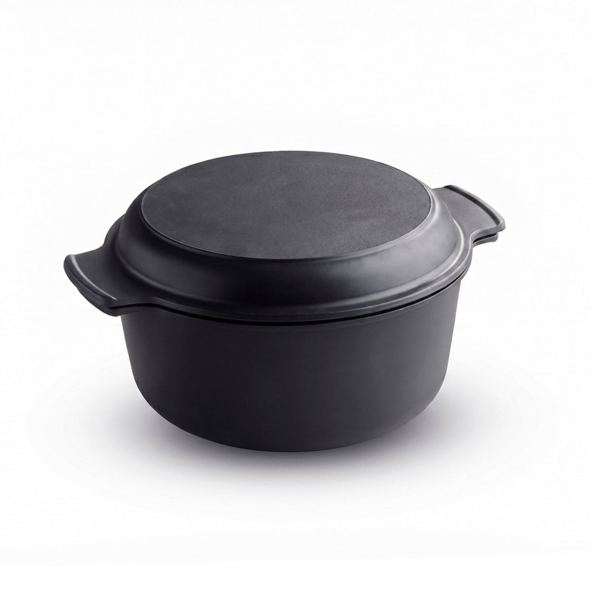 Casseruola con coperchio multifunzione - nero