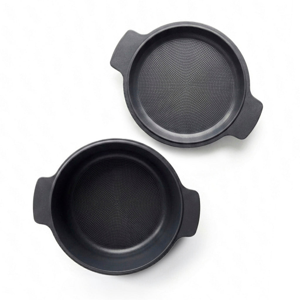 Casseruola con coperchio multifunzione - nero
