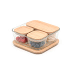 Set De 4 Boîtes De Conservation Avec Couvercle - Transparent