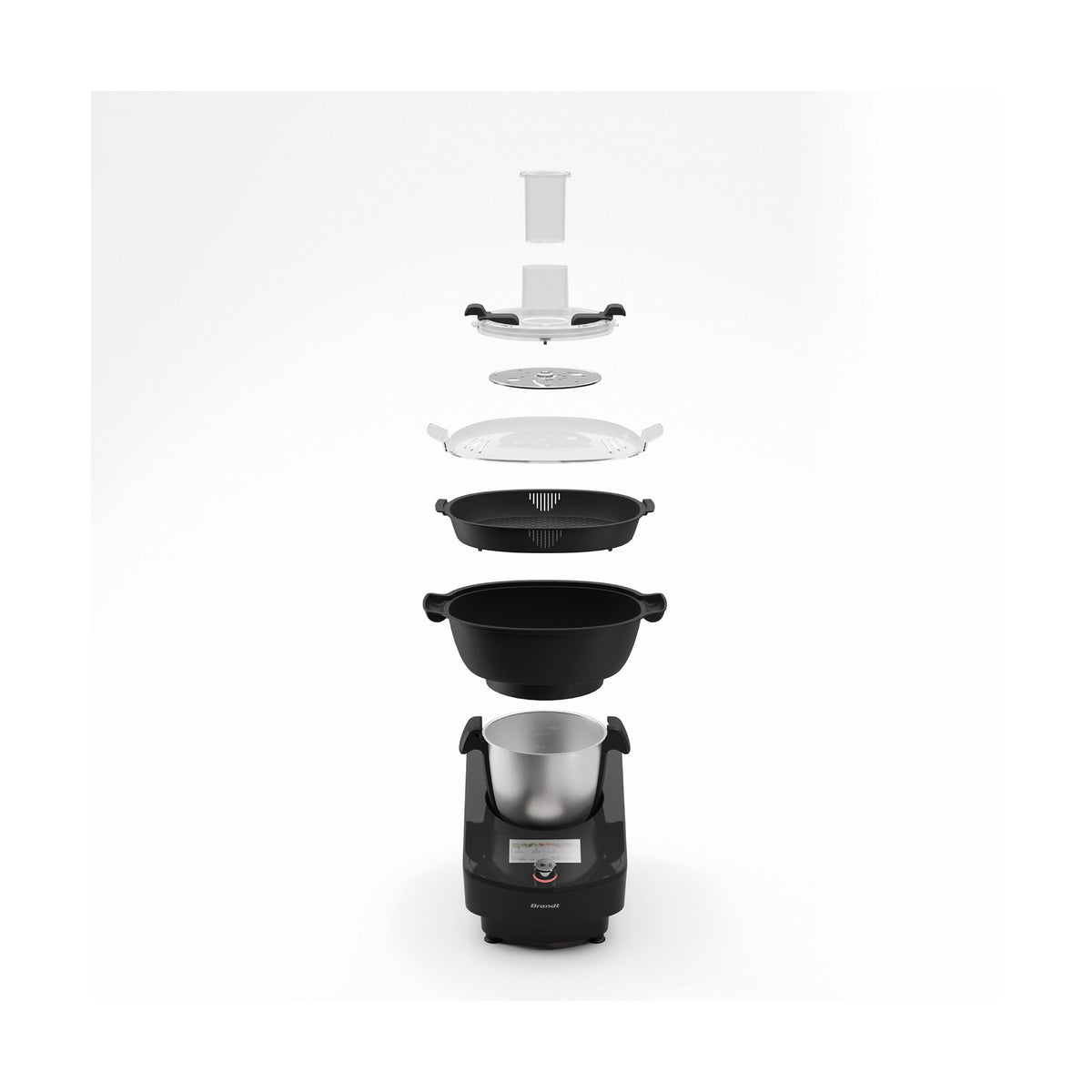 Multifunktionel foodprocessor Qulinart Connect - Sort