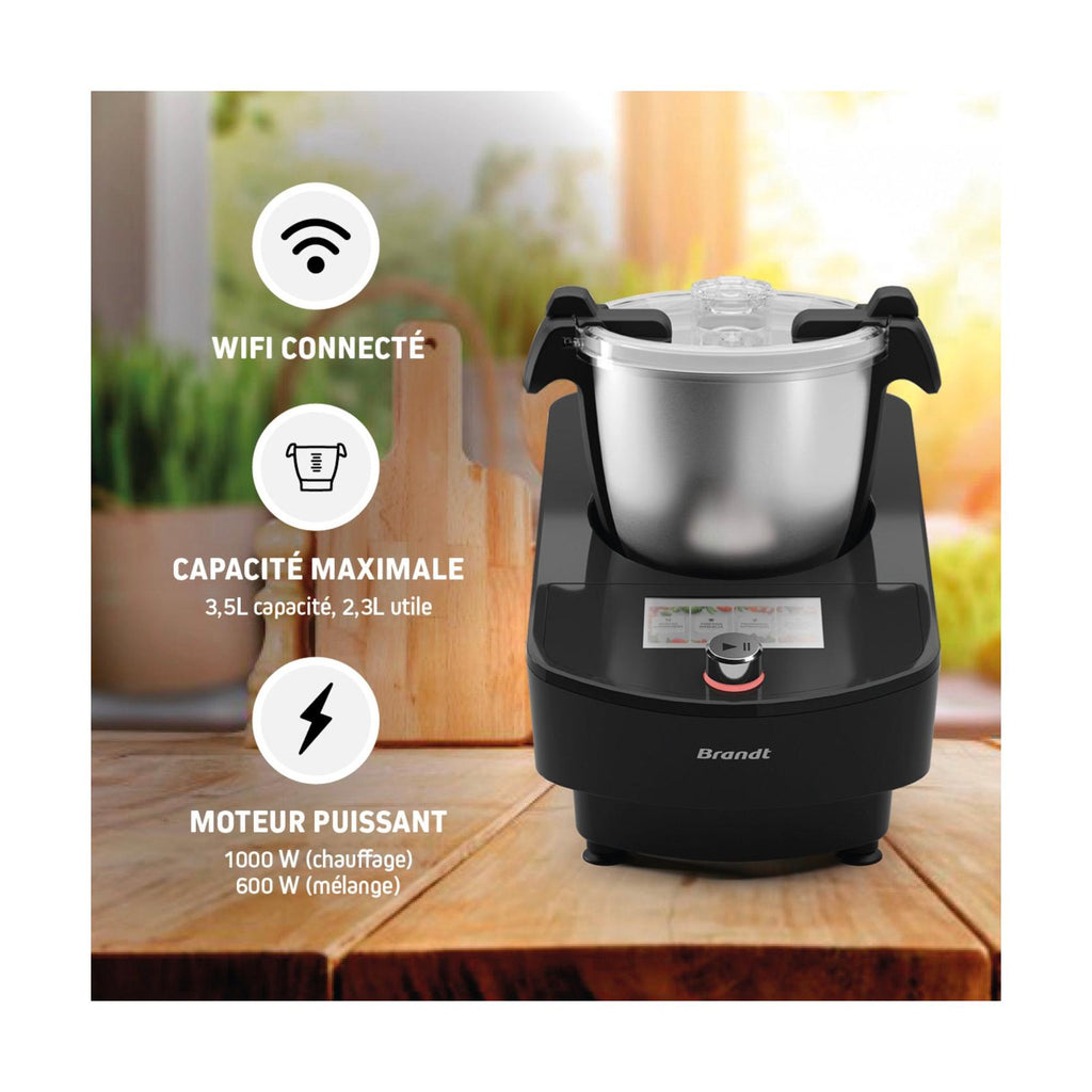 Multifunktionel foodprocessor Qulinart Connect - Sort