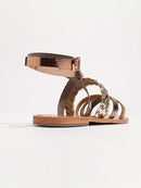 Sandales Colorata - Camel, Bronze & Gold