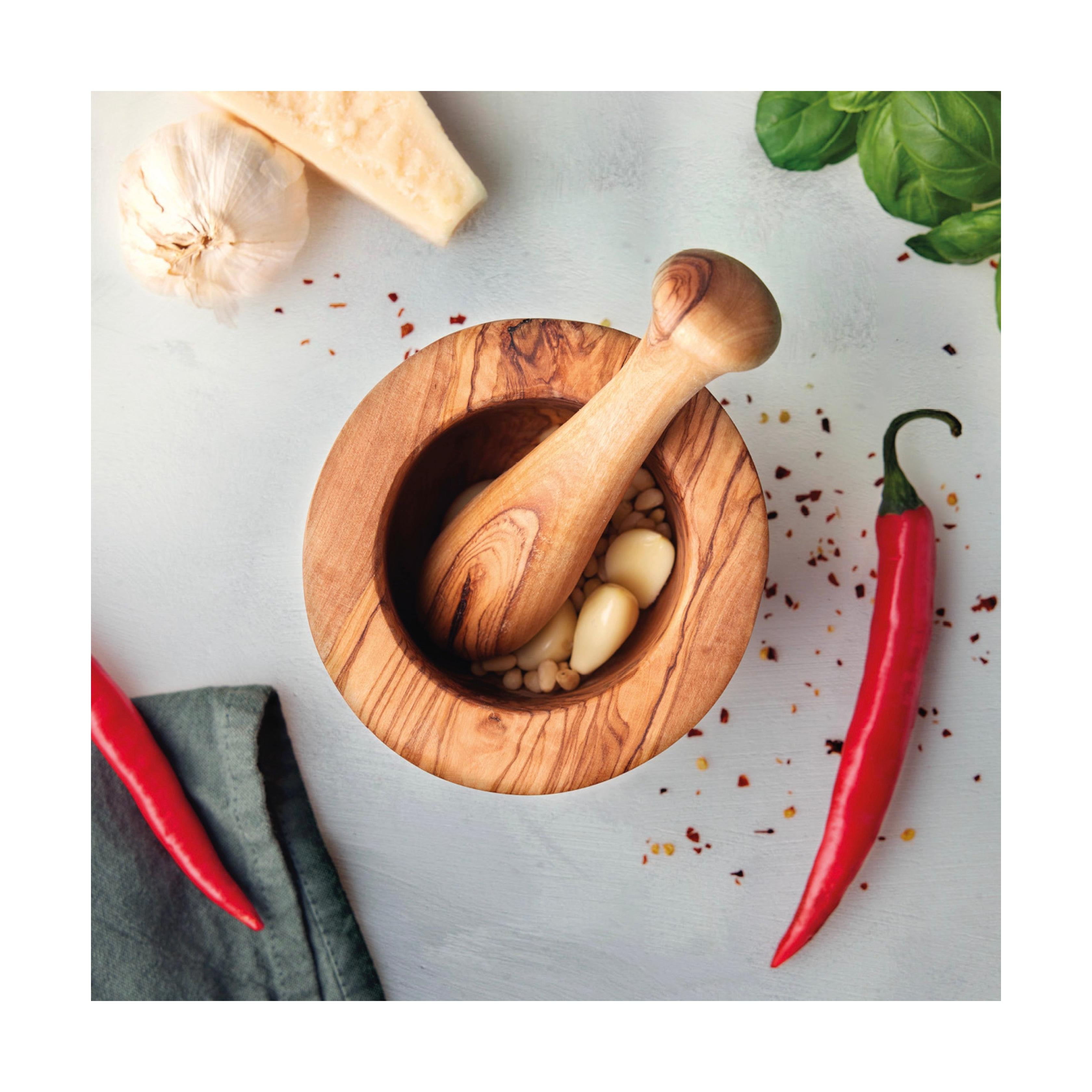 Mortar and Pestle - Olive Wood