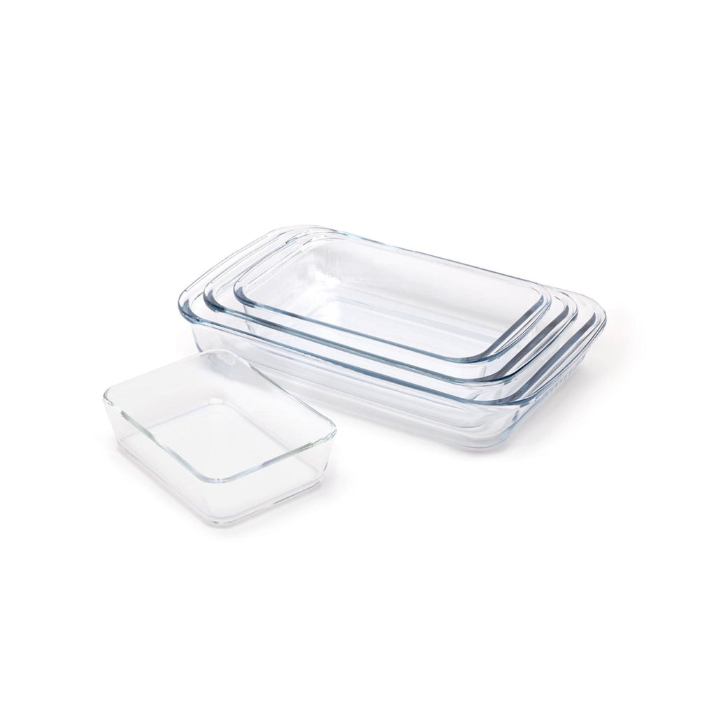 Set De 4 Plats À Four Rectangulaires