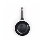 Sauté Pan With Bakelite Handle + Lid - Black