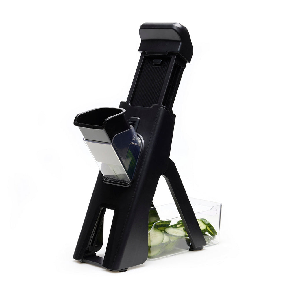 Compact Vertical Mandoline Slicer - Black