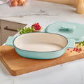 Cocotte Ovale Avec Couvercle - Green