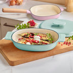 Cocotte Ovale Avec Couvercle - Green