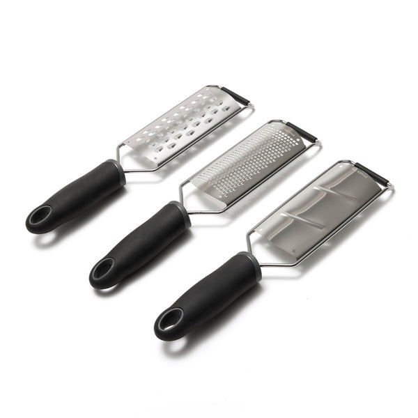 Set van 3 raspen - Zilverkleurig
