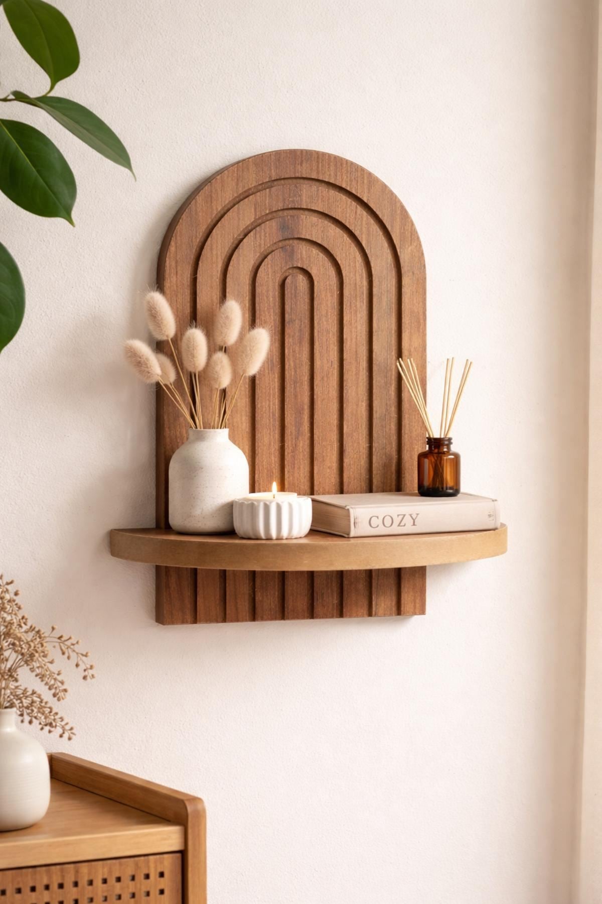 Estante de Pared Artmtkwll1 - Roble