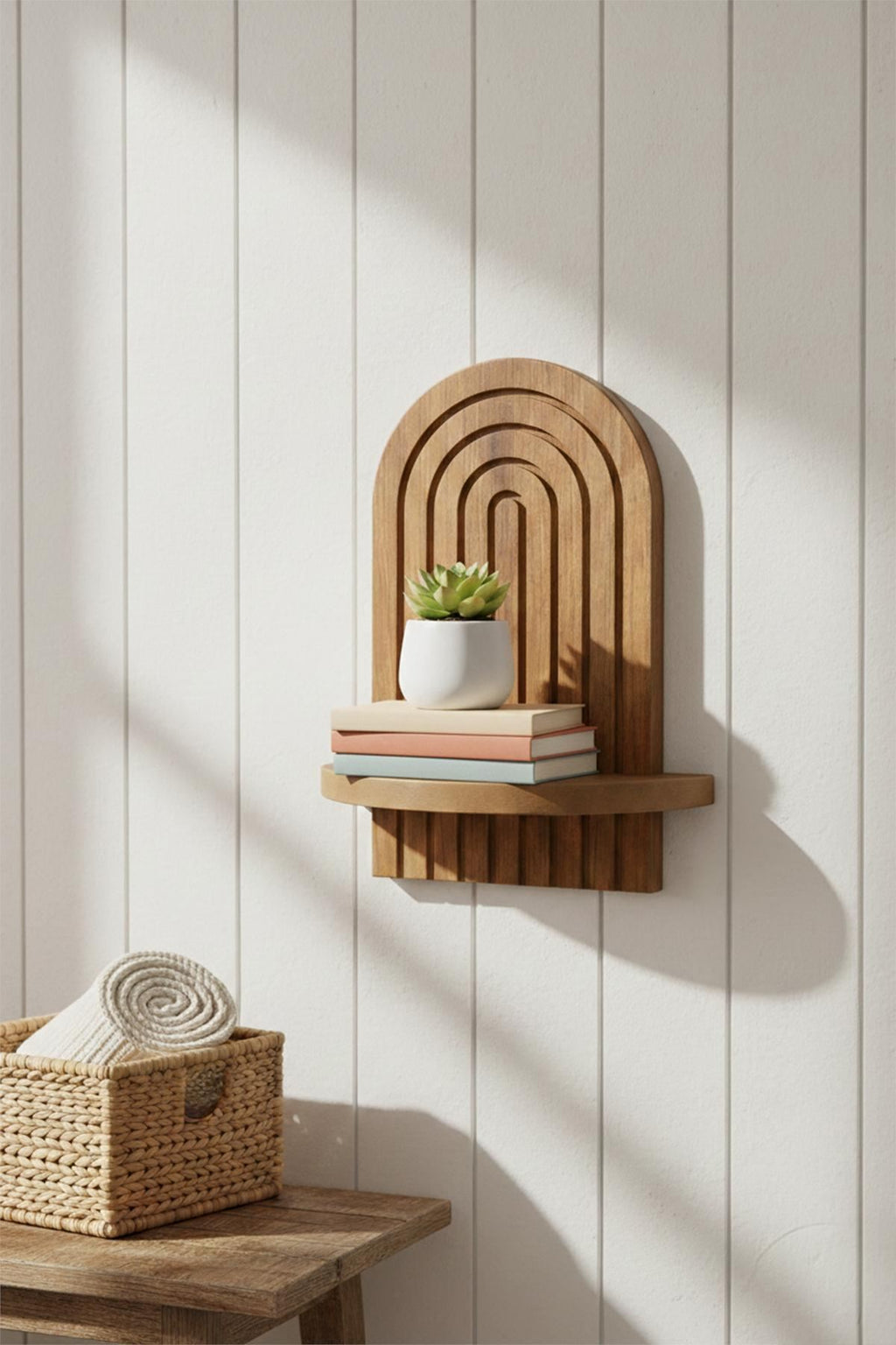 Estante de Pared Artmtkwll1 - Roble