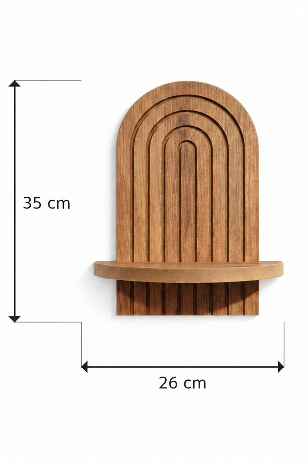 Estante de Pared Artmtkwll1 - Roble