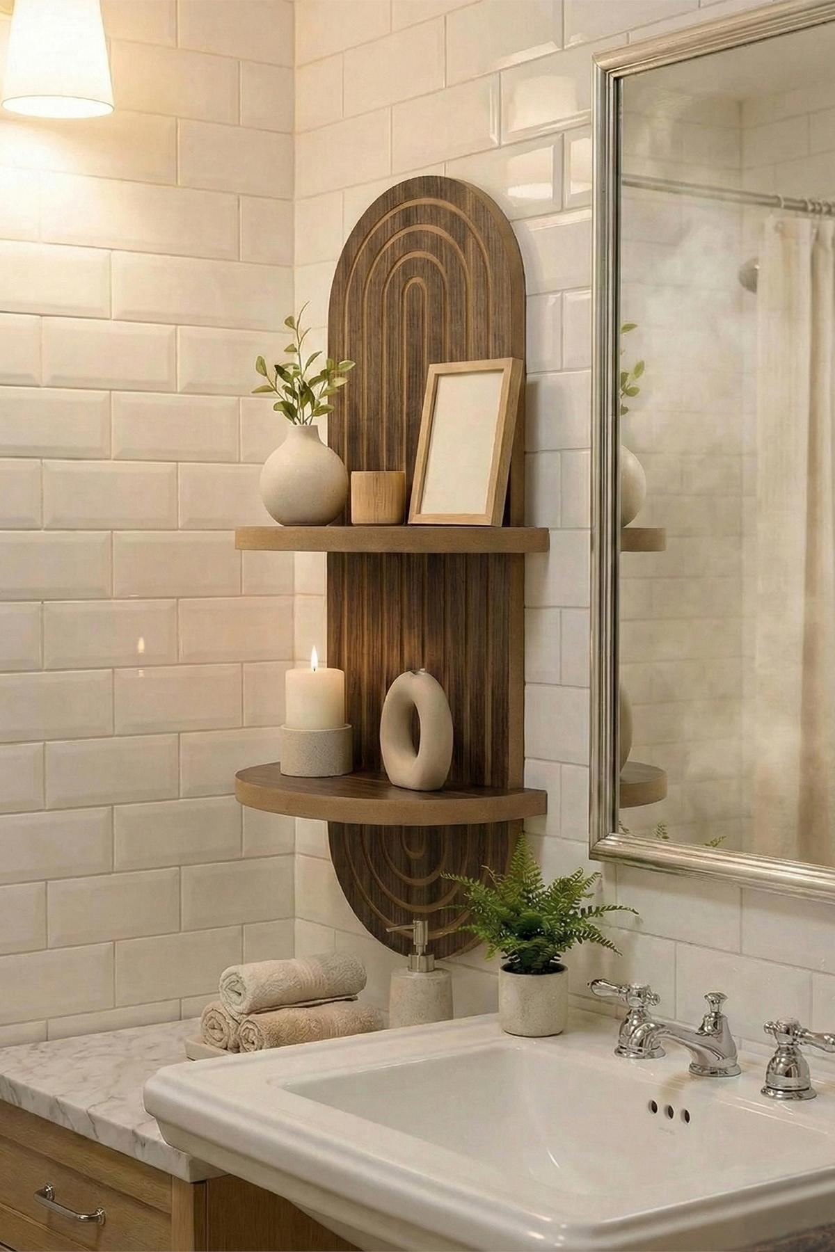Estante de Pared Artmtkwll2 - Wengué