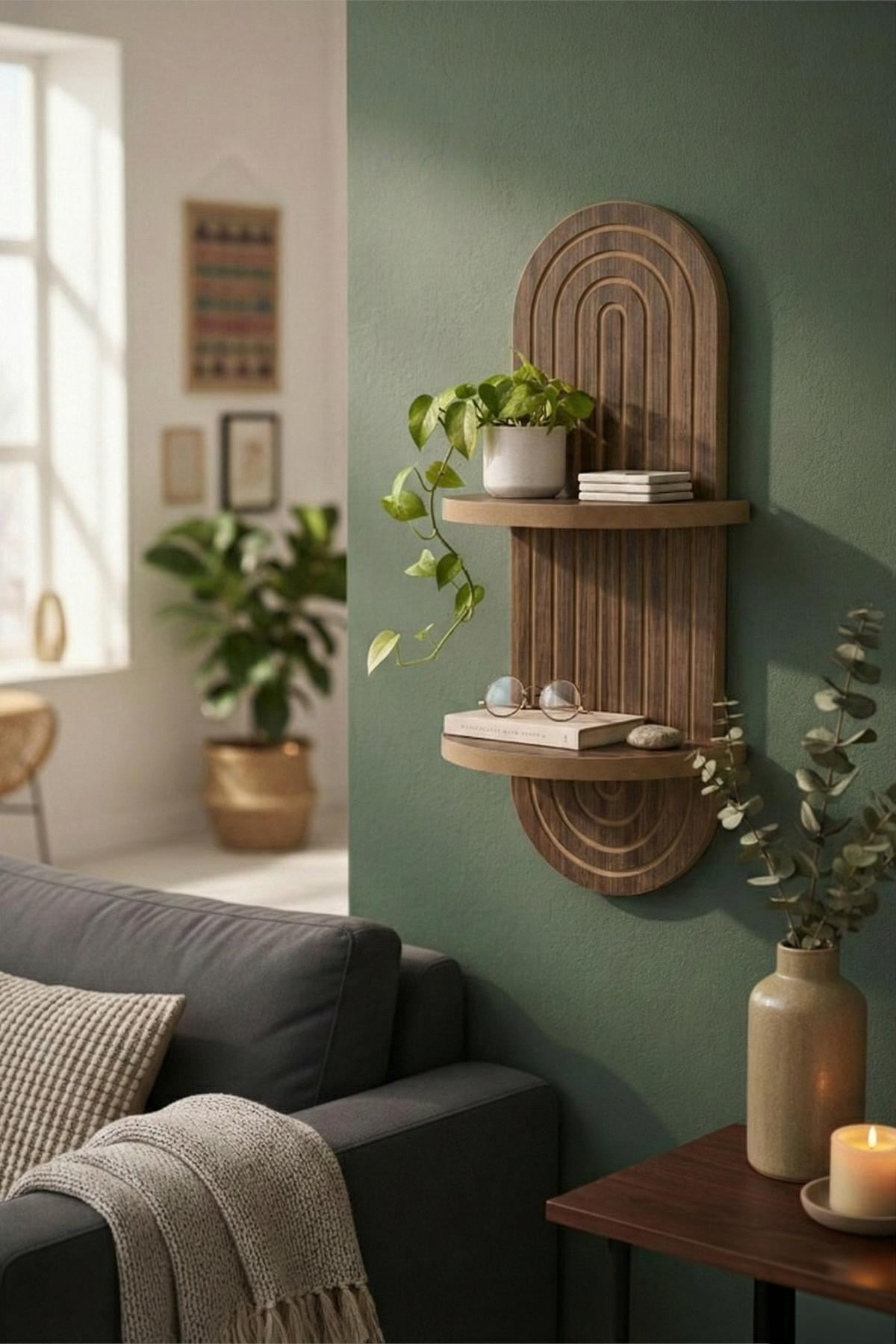 Estante de Pared Artmtkwll2 - Wengué