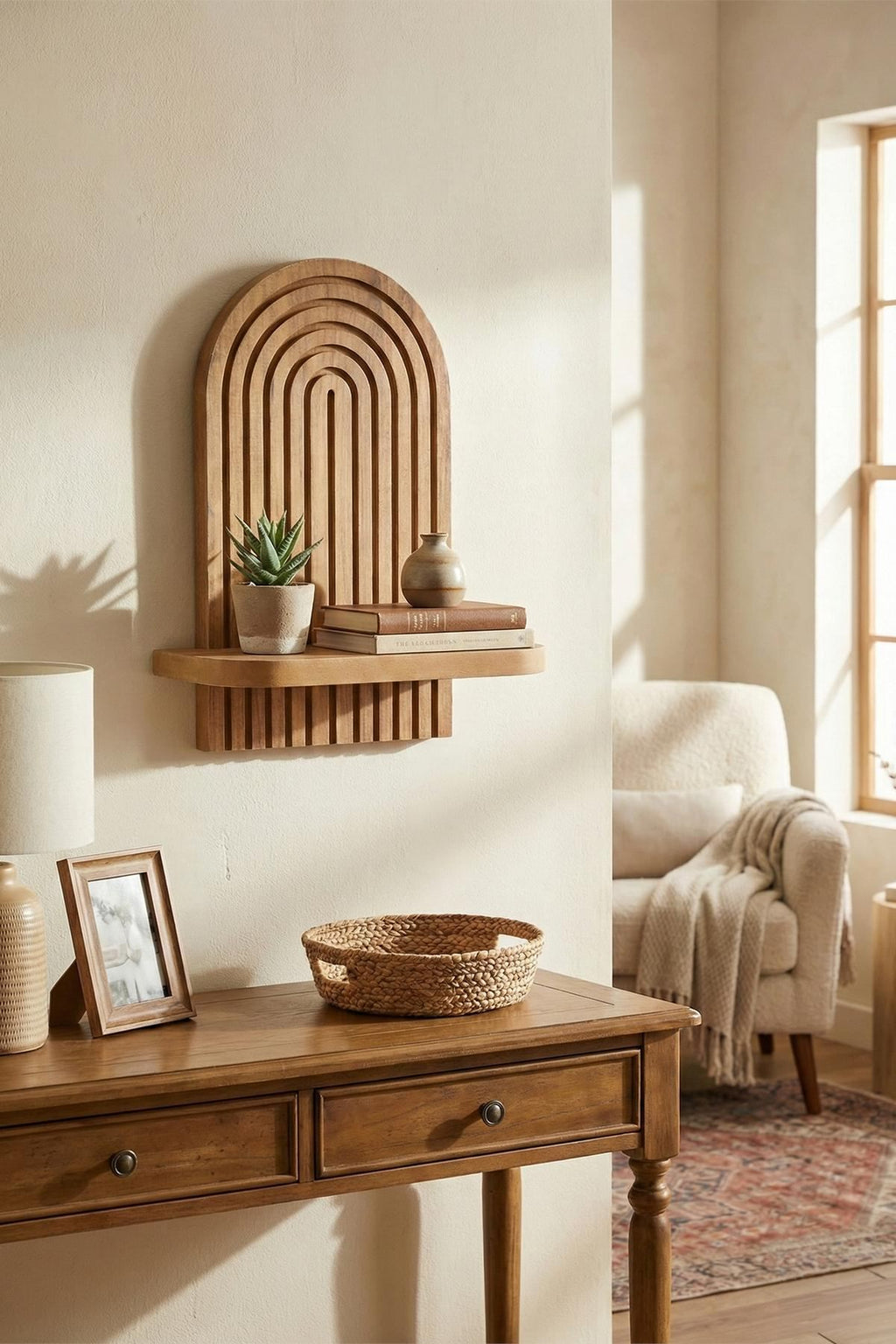 Artmtkwll1D Wall Shelf - Oak