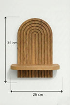 Artmtkwll1D Wall Shelf - Oak