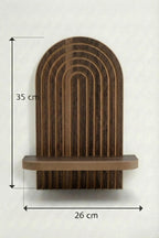 Estantes de Pared Artmtkwll1D - Wengué