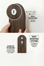 Estantes de Pared Artmtkwll1D - Wengué