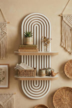 Artmtkwll2D Wall Shelf - White