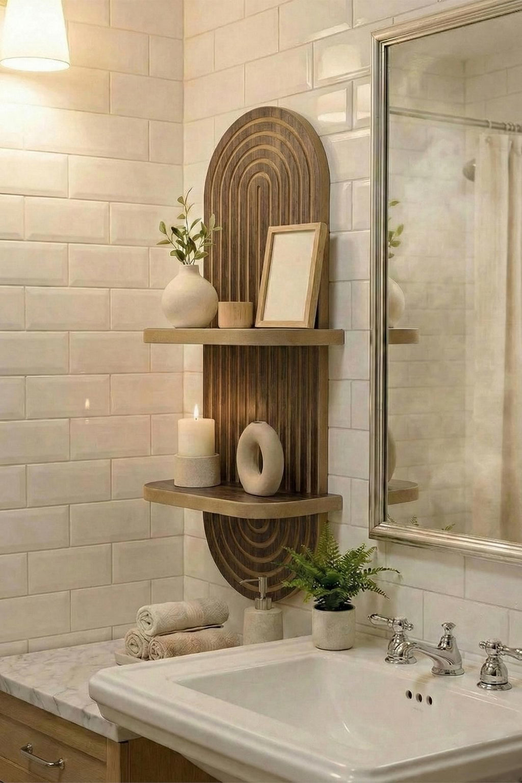 Estantes de Pared Artmtkwll2D - Wengué