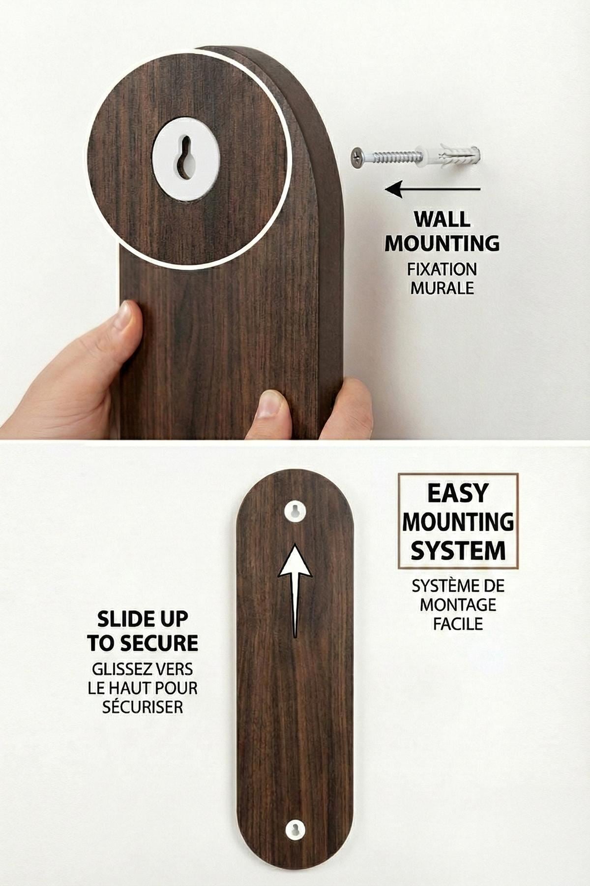 Estantes de Pared Artmtkwll2D - Wengué
