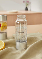 Botella Doble (500Ml+350Ml) Para Soda Maker Studio - Plata