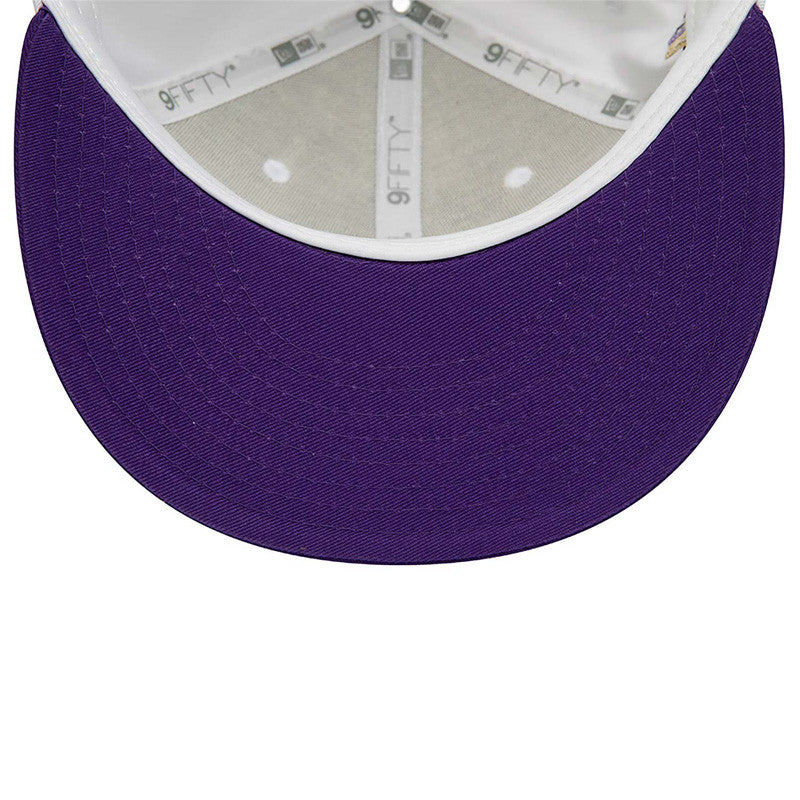 Gorra blanca Crown Patches 9 Fifty Loslak de New Era