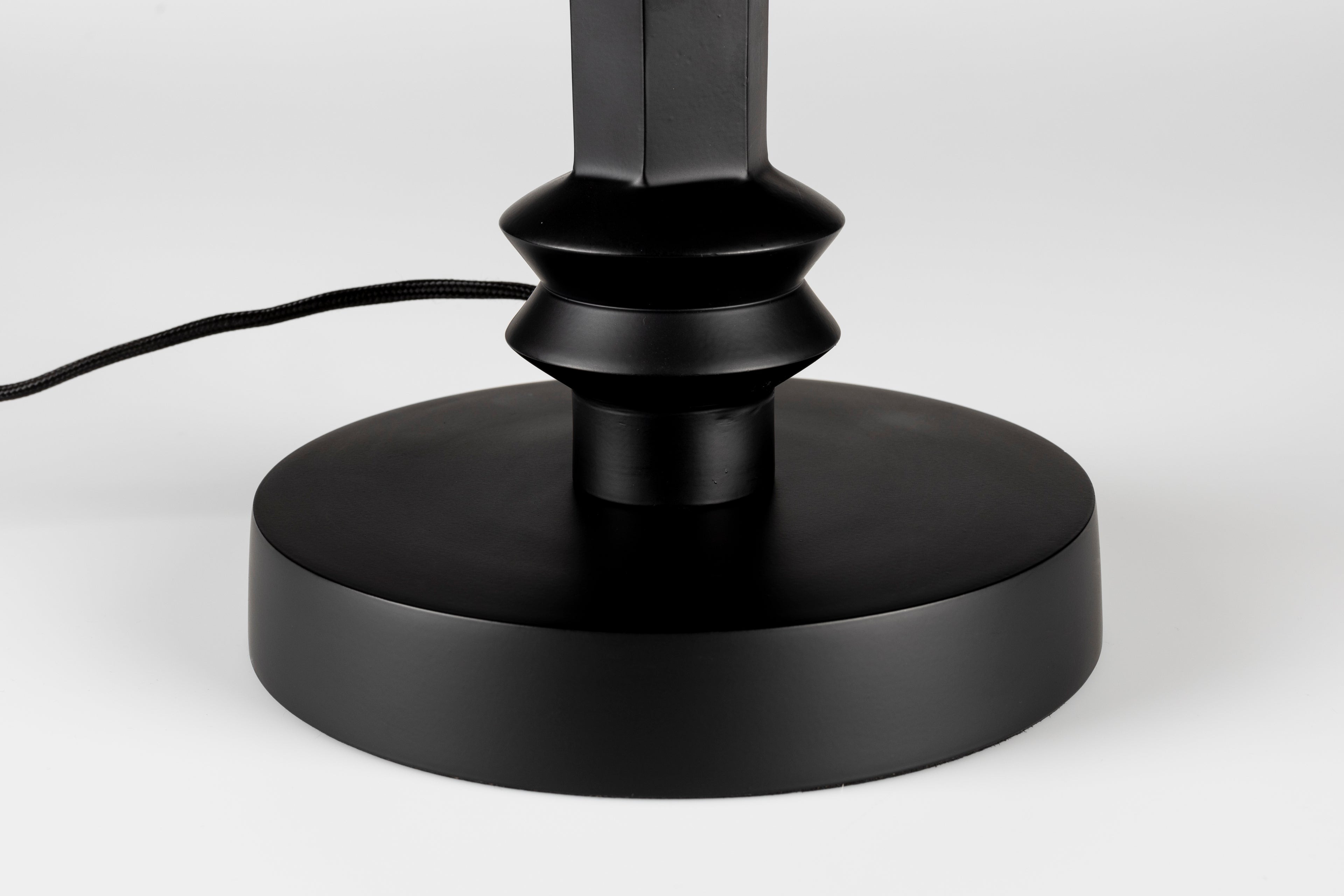 Totem - Table Lamp - Aluminum - Black
