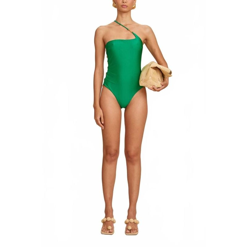 Alita One Piece Swimsuit - Malachite