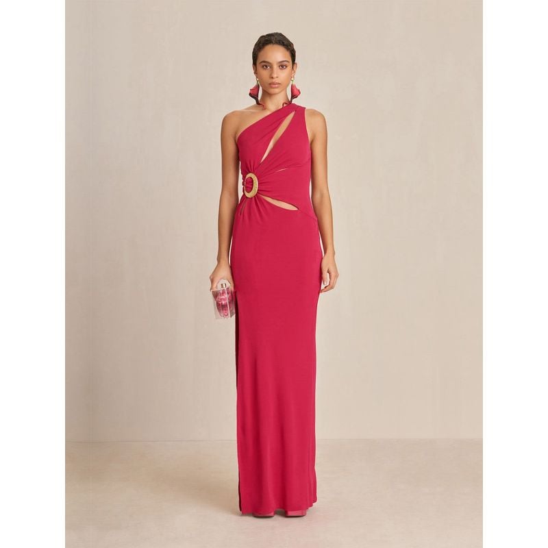 Vestido Zinna - Magenta