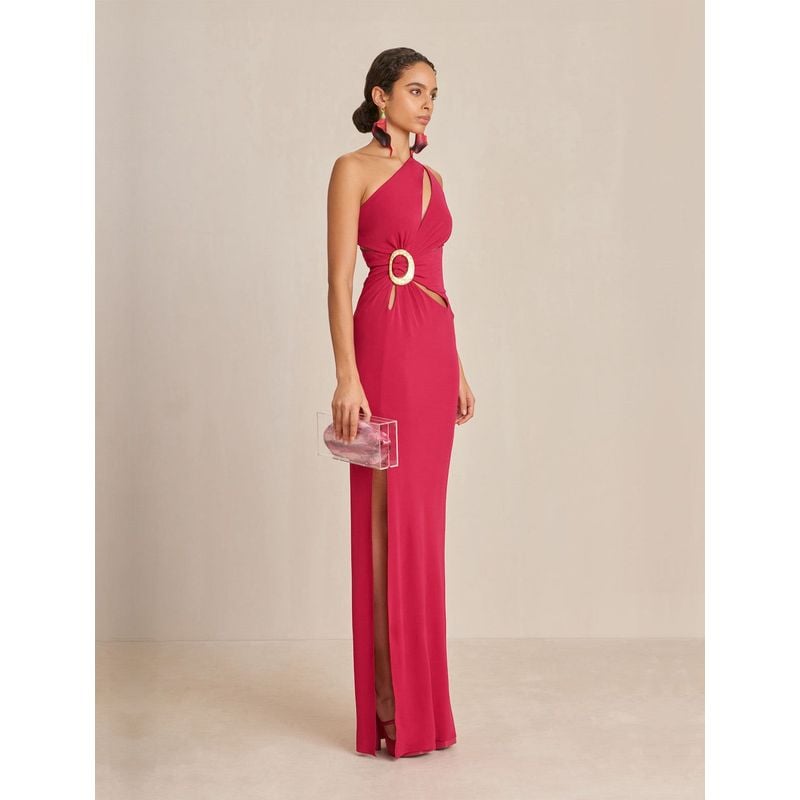 Vestido Zinna - Magenta