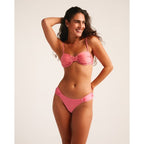 Braguita de bikini de cobertura media Rosé - Rosa