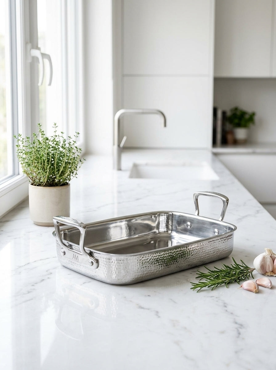 Fuente De Horno 35cm - Acero Inoxidable - Inox